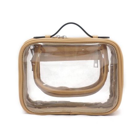 Kirkkaat meikkipussit Kosmetiikkapussi COFFEE