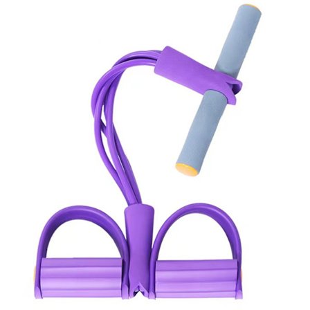 Fire-rørs multifunksjonelt motstandsbånd for motstandstrening