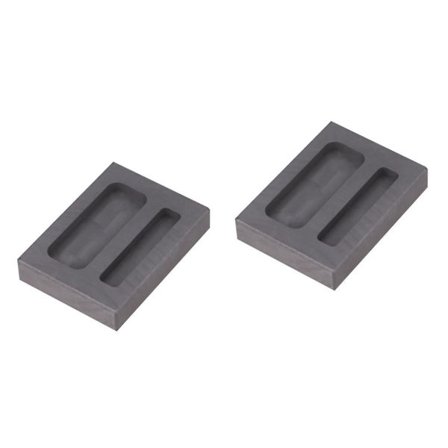 2 kpl 2 Grafiitti Korumuotti 2 Paikkaa Jalostusromu Tanko Yhdistelmä Muotti Metalli Harkkomuotti Grafiittimuotti