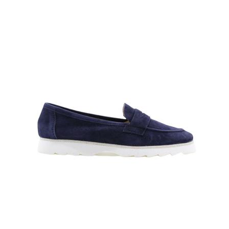 E mia, Moccasins Blauw, Dames, Maat:38 EU