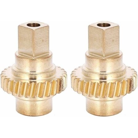 2x Bilpakkehylde Tagmotor Messing Gear Kompatibel med Vauxhall/Opel Astra 93188313 93188314 13297951