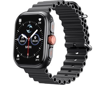 HAVIT-Smart watch M9068 2.01'' AMOLED, IP68, Black-Smartklokke for hverdagsbruk med moderne design-Personal training-Smartklokker