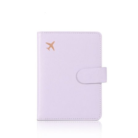 RFID Passport Cover Passport Clip LILLA