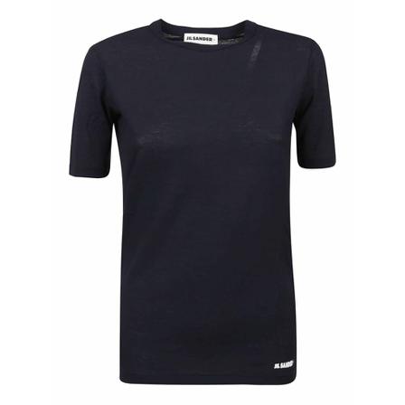Jil Sander Jppu707510Wu248308402 T-Shirt Blå, Dame T-shirts