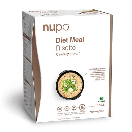 Nupo Diet Meal Risotto 10x34 g, Helse & Madvarer, Pasta, Ris & Bælgfrugter, Ris