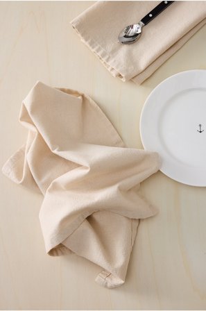 Jotex - Serviett Linmiks 2-pakke Linnebeige - LINUS - Kjøp Servietter hos Jotex