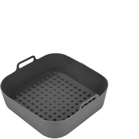 Air Fryer Silikon Krycka Tjock Återanvändbar Silikon Fyrkantig Air Fryer Insats Ersättning Bakplåtspapper Air Fryer Korg