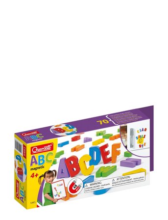 Quercetti Magnetbokstäver 48 St Stora - Multi/patterned - ONE SIZE