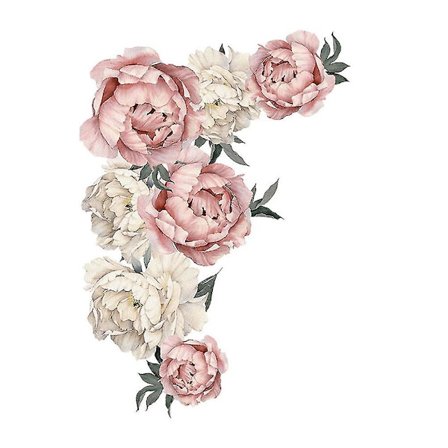 Dekoration Hjem Rose Wall Decals Blomster Wall Decals Blomster Wall Decals Blomster Stickers Blomster Decals Wall Window Decals
