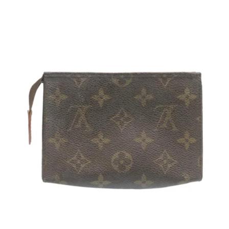Louis Vuitton Vintage, Pre-owned Canvas pouches Bruin, Dames, Maat:ONE Size