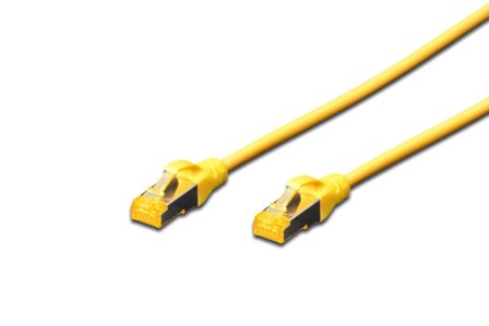 Digitus S-FTP PatchCord Cat6a. LSZH CU Yellow 7.0m Factory Sealed