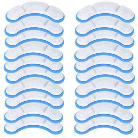 20 kpl lemmikkieläinten vaihtosuodatinta WF050/WF060 -aktivoituhiilisuodatin automaattiseen juoma-astiaan