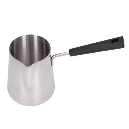 Tyrkisk Kaffekande 600ml Rustfrit Stål Blank Overflade Høj Temperaturbestandig Let at Rengøre Smørvarmer