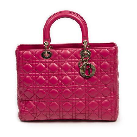 Dior Vintage Pre-owned HandTass , Rood , Dames , Maat: ONE Size Vintage Tassen