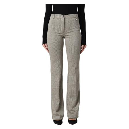 Liu Jo, Straight Trousers Beige, Dames, Maat:M