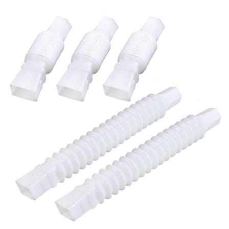 5 st Teleskopisk Kranförlängare Slang Utdragbar Tub Bärbar Förlängningsslang