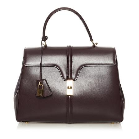 Celine Vintage, Pre-owned Handbag Paars, Dames, Maat:ONE Size,voering