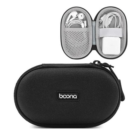 Digital förvaringsväska USB kabelväskor SVART STYLE 4 STYLE 4