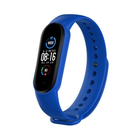 Xiaomi Mi Band 5 hållbar klockarmband - mörkblå