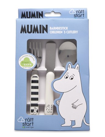 Rätt Start | Moomin Water And Bath, Cuttlery, 3-Part | ONE SIZE