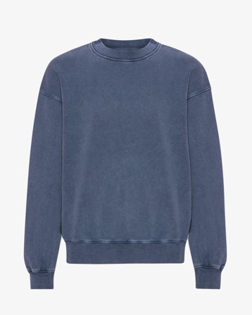Organic Oversized Crew - Neptune Blue 2XL