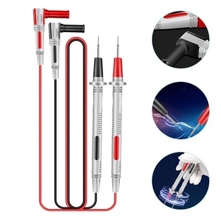 Meter Clamp Tester Prob Multimeter Test Banan Plug Car Kit