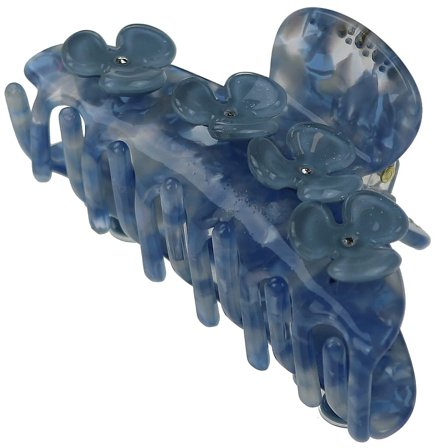 Senze Faldklemme Akryl Blue, Hår, Hårpynt, Hårbøjler