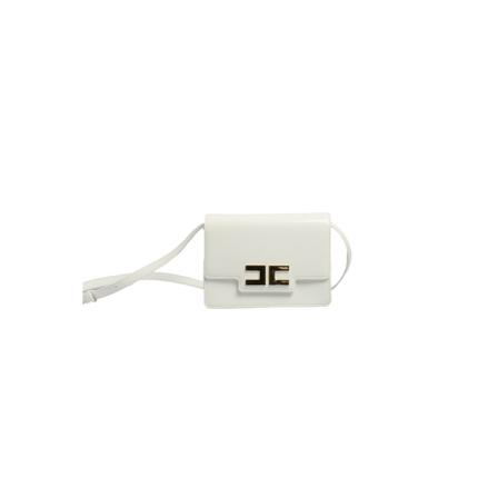 Elisabetta Franchi, Cross Body Bags Wit, Dames, Maat:ONE Size