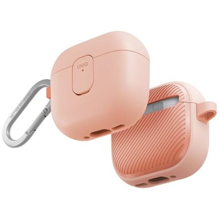 Uniq Clyde Lock-etui til AirPods 4 - Pink