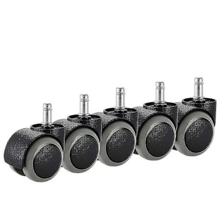 Kontorstol Hjul, 5-pakning, Passer IKEA Stol (10mm x 22mm) Kraftig-FA-