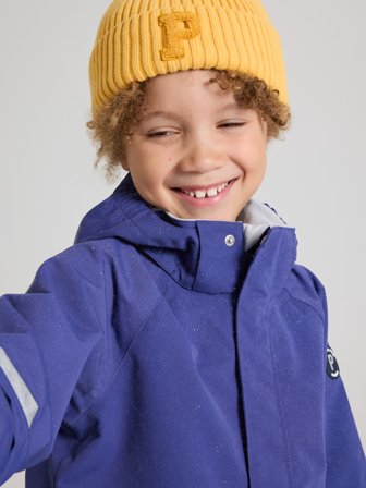 Vedenpitävä Stormy-kuoritakki Polarn O. Pyret 80 lastenvaatteet blue