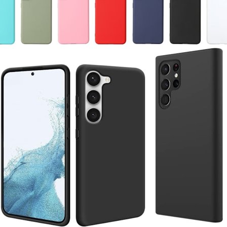 Silikon TPU-cover til Samsung Galaxy S23/S23Ultra - VÆLG: