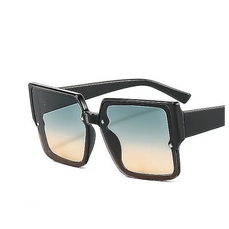 Naisten aurinkolasit Kuvio Väri Laatikko Silmälasit Hip Hop Upea Muoti Ins Miesten Aurinkolasit