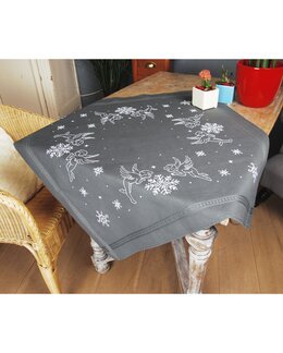 Broderipakke Duk Engler med eller uten garn - Med garn - Vervaco