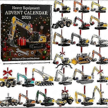 Brandman John Deere Billie Eilish Advent Julgran Akryl Hänge.z (FMY)