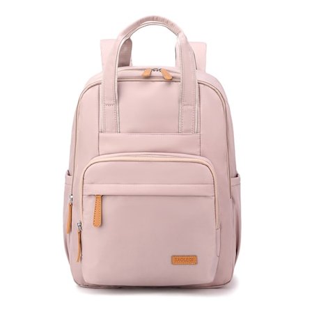 Resväska Ryggsäck Kabin 15 Tums Laptop Väska Liten Ryggsäck Dagryggsäckar För College Arbete Rosa