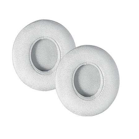 Ersättning Öronkuddar Kuddar Kompatibel Med Beats Solo 2/ Solo 3 Trådlösa Hörlurar(Vit)