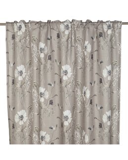 Multibåndslengde Sabine blomstrete 2-pakning Nougat