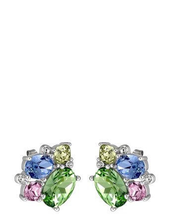 Emma Ss Pastel Accessories Jewellery Earrings Studs Silver Dyrberg/Kern