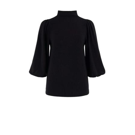 Anna Van Toor Blouses , Zwart , Dames , Maat: 2XL