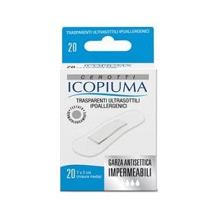 Cerotti Icopiuma Trasparenti Medi 20 Pezzi