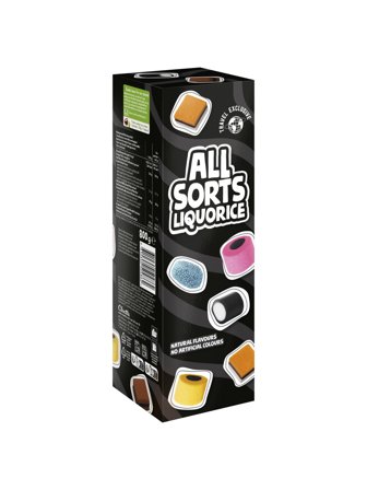 Malaco Allsorts assorted liquorice sugar candies 0.8kg