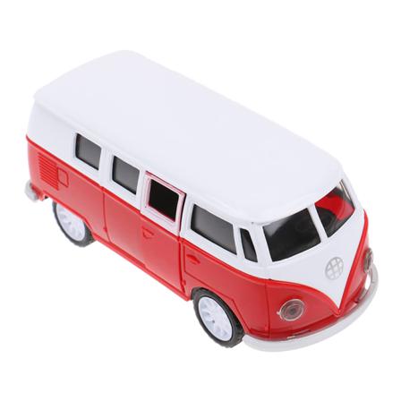 Buss Legering Diecasts Toy Pull Back Bilmodeller För Barn