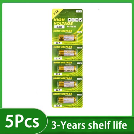 5-50 stk 12V A23 23A alkalisk batteri 23GA A23S E23A EL12 MN21 V23GA GP23A LRV08 Til dørklokke Fjernbetjening Elektrisk legetøj