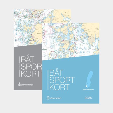 Pack de cartes de navigation de plaisance Sjöfartsverket - Côte ouest complète (Nord + Sud)