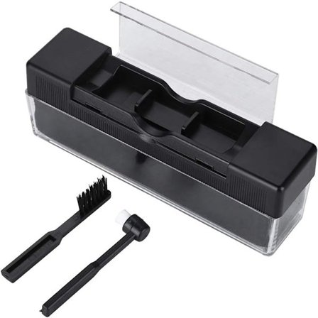 Vinyyliharja - Vinyylin Puhdistussarja - Syväpuhdistava Vinyyliharja - Antistaattinen Vinyyliharja - Sisältää Antistaattisen Neulaharjan - LP 