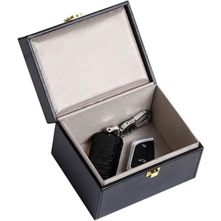 Faraday Boks med 2 Signalafskærmende Poser, Bilsikkerhedsboks