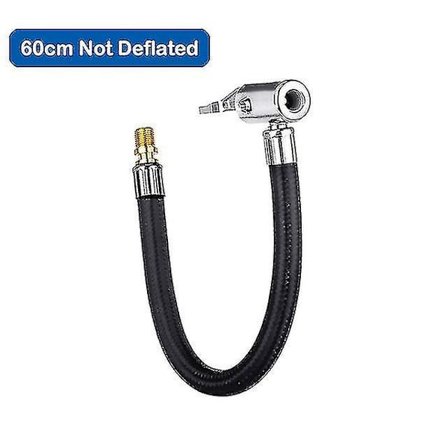 Dæk-inflator slange Bil oppustelig luftpumpe forlængelsesrør adapter Twist dækforbindelse låsechuck reparationsværktøjer