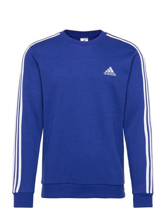 Essentials French Terry 3-Stripes Sweatshirt Blue Adidas Performance