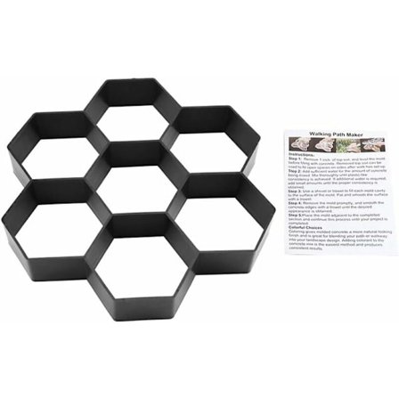 Betonpladeform, DIY indkørsel belægning betonform trin sten belægning form have udendørs terrasse belægning sten